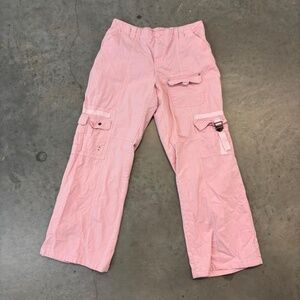 Faded Rose pink cargo pants size L